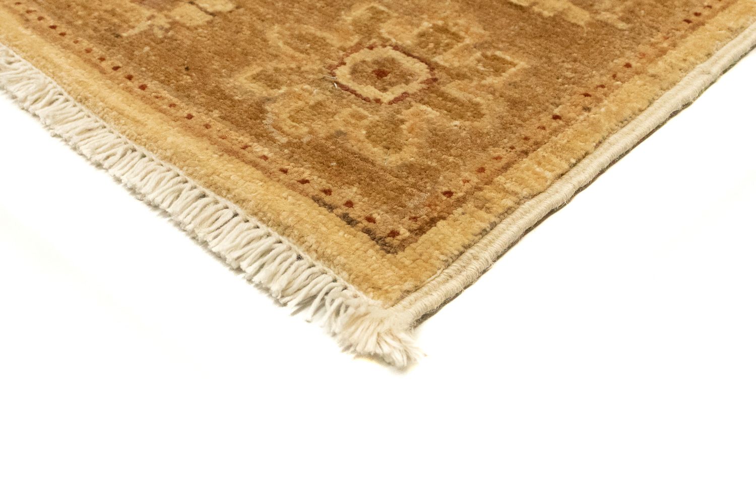 Alfombra Ziegler - 120 x 77 cm - beige oscuro