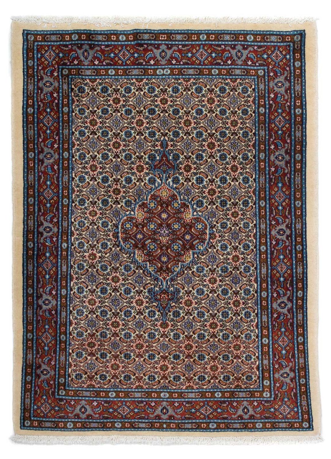 Alfombra persa - Clásica - 144 x 102 cm - beige