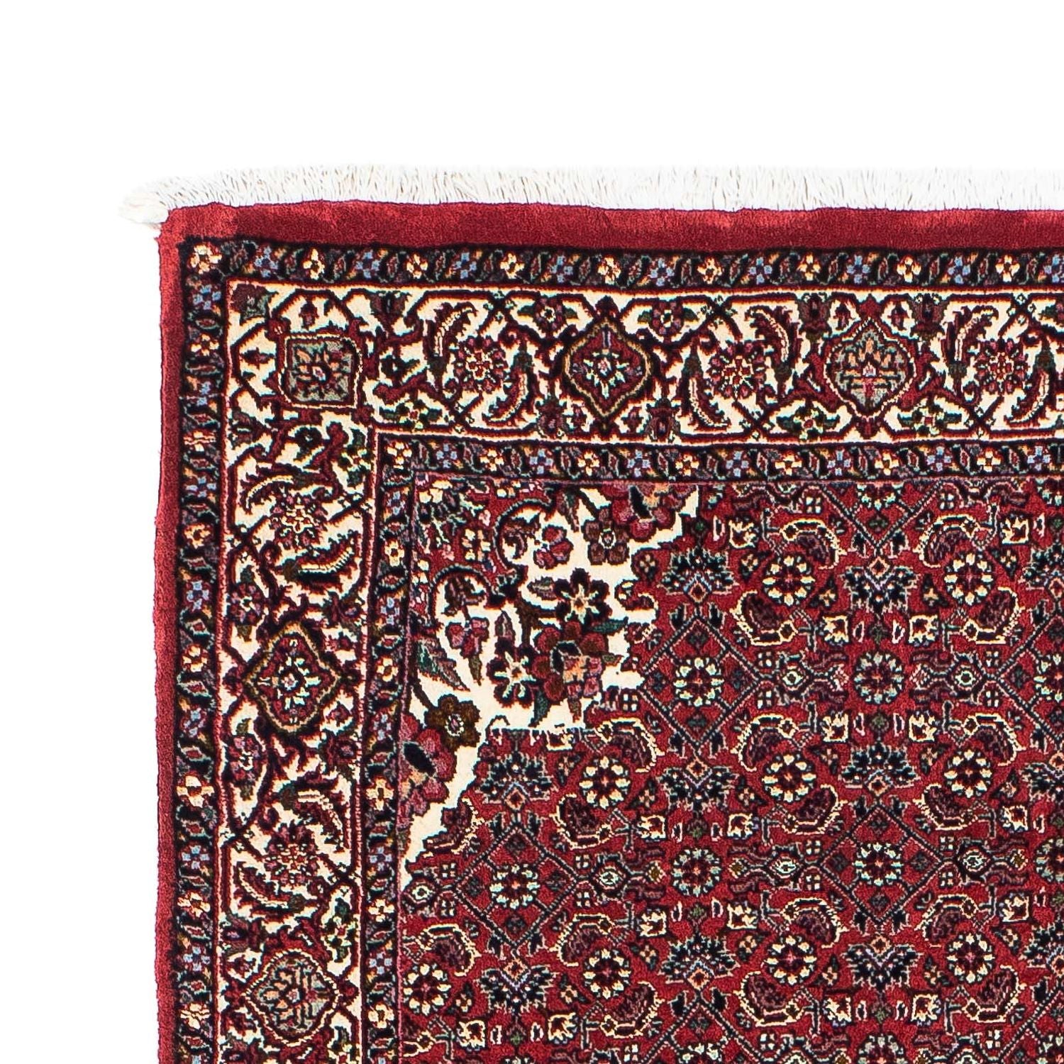 Alfombra de pasillo Alfombra persa - Bidjar - 190 x 100 cm - rojo