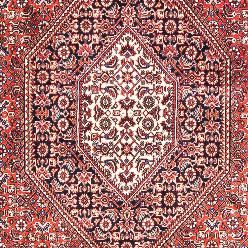 Alfombra persa - Bidjar - 170 x 110 cm - rojo claro