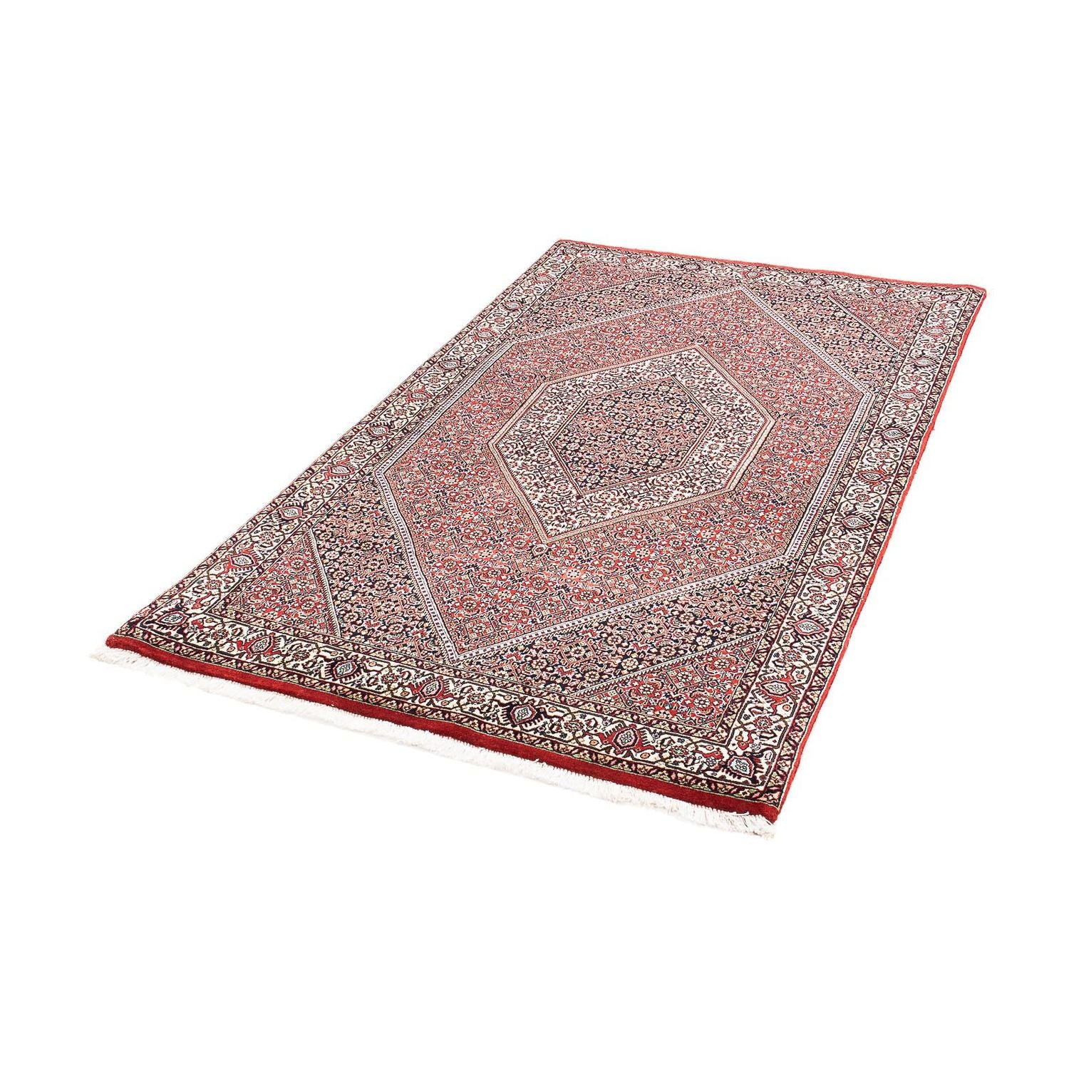 Alfombra de pasillo Alfombra persa - Bidjar - 178 x 107 cm - rojo claro