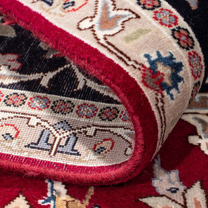 Alfombra Persa - Tabriz - Real - 198 x 154 cm - rojo oscuro