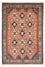 Alfombra persa - Nómada - 226 x 155 cm - salmón