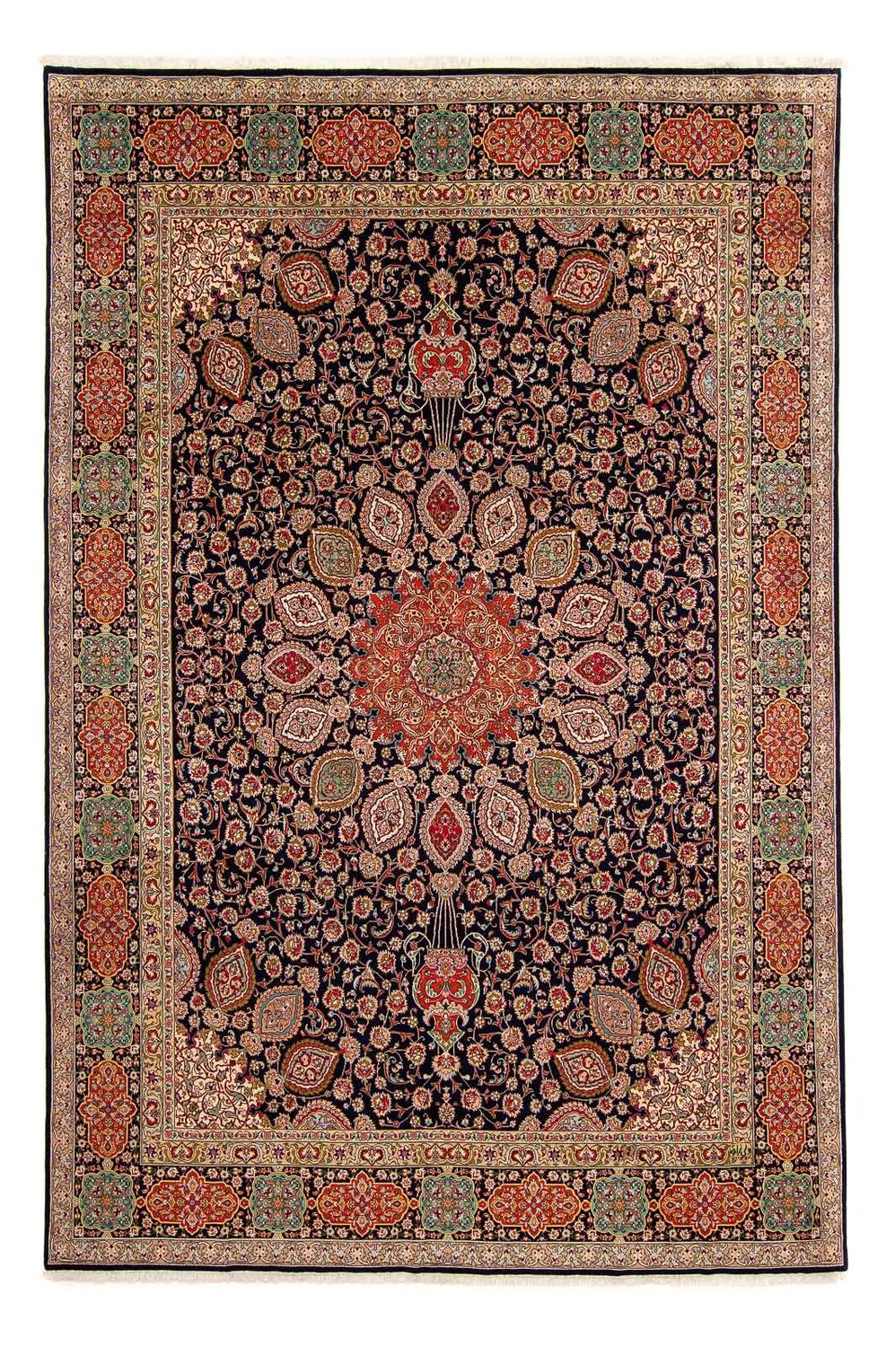 Alfombra persa - Tabriz - 390 x 296 cm - marrón claro