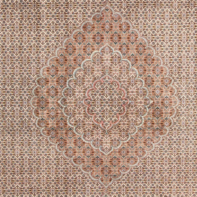Alfombra persa - Tabriz - 293 x 202 cm - marrón claro
