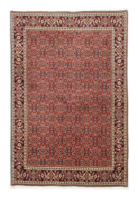 Alfombra persa - Bidjar - 288 x 202 cm - rojo claro
