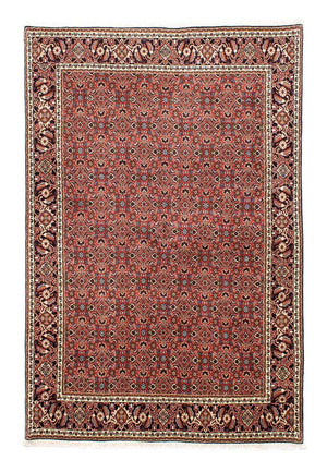 Alfombra persa - Bidjar - 288 x 202 cm - rojo claro