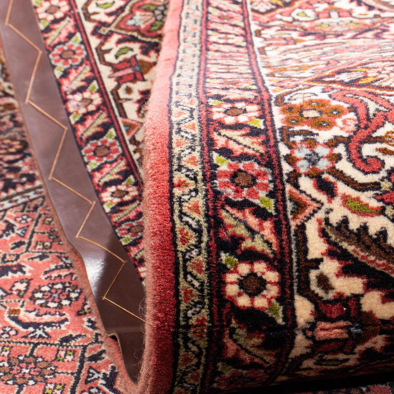 Alfombra persa - Bidjar - 288 x 202 cm - rojo claro