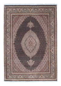 Alfombra persa - Tabriz - 209 x 152 cm - marrón claro