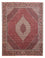 Alfombra persa - Bidjar - 295 x 253 cm - rojo oscuro