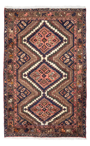 Alfombra persa - Nómada - 120 x 73 cm - rojo claro