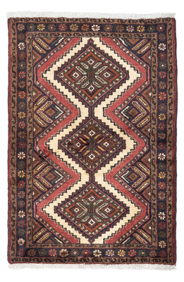Alfombra persa - Nómada - 112 x 76 cm - rojo