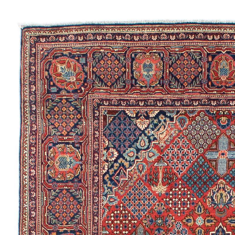 Alfombra persa - Keshan - 207 x 130 cm - marrón