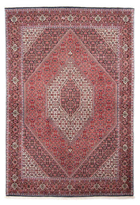 Alfombra persa - Bidjar - 250 x 168 cm - rojo claro