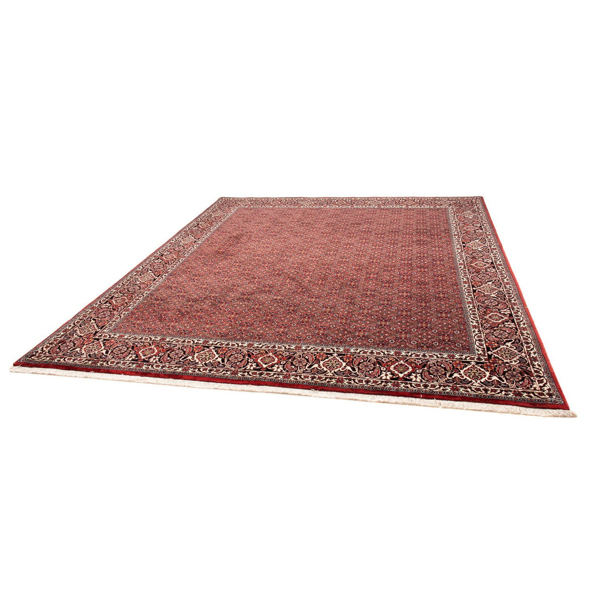 Alfombra persa - Bidjar - 290 x 250 cm - rojo