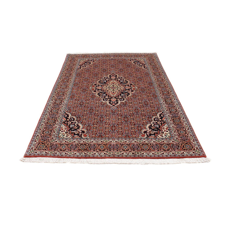 Alfombra persa - Bidjar - 210 x 130 cm - rojo claro
