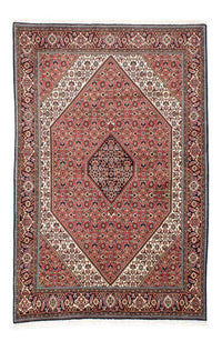 Alfombra persa - Bidjar - 250 x 173 cm - rojo claro