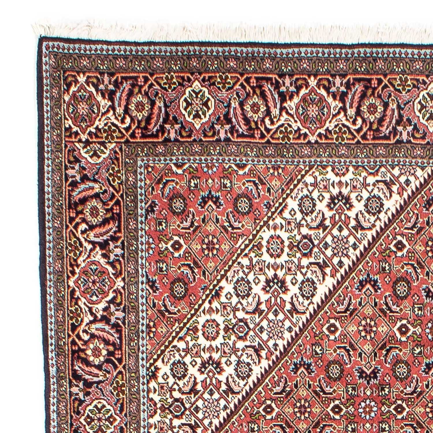 Alfombra persa - Bidjar - 250 x 173 cm - rojo claro