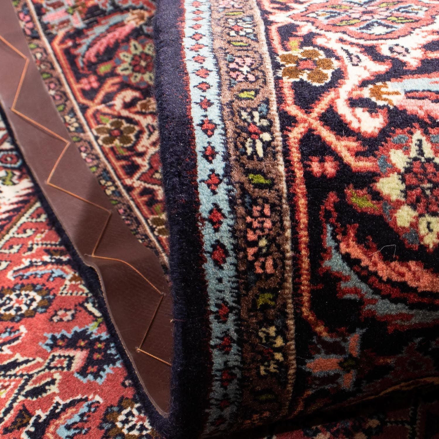 Alfombra persa - Bidjar - 250 x 173 cm - rojo claro