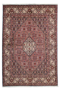 Alfombra persa - Bidjar - 214 x 140 cm - rojo