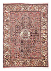 Alfombra persa - Bidjar - 246 x 168 cm - rojo claro