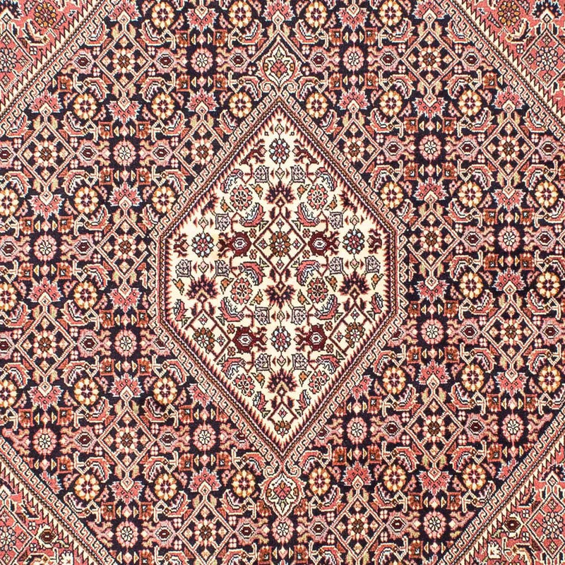Alfombra persa - Bidjar - 246 x 168 cm - rojo claro