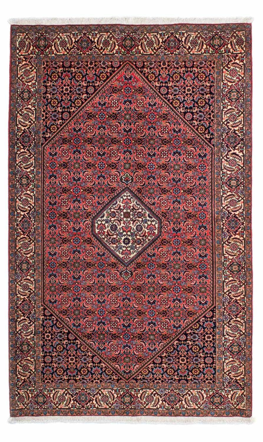 Alfombra persa - Bidjar - 232 x 141 cm - rojo