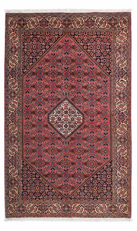 Alfombra persa - Bidjar - 232 x 141 cm - rojo