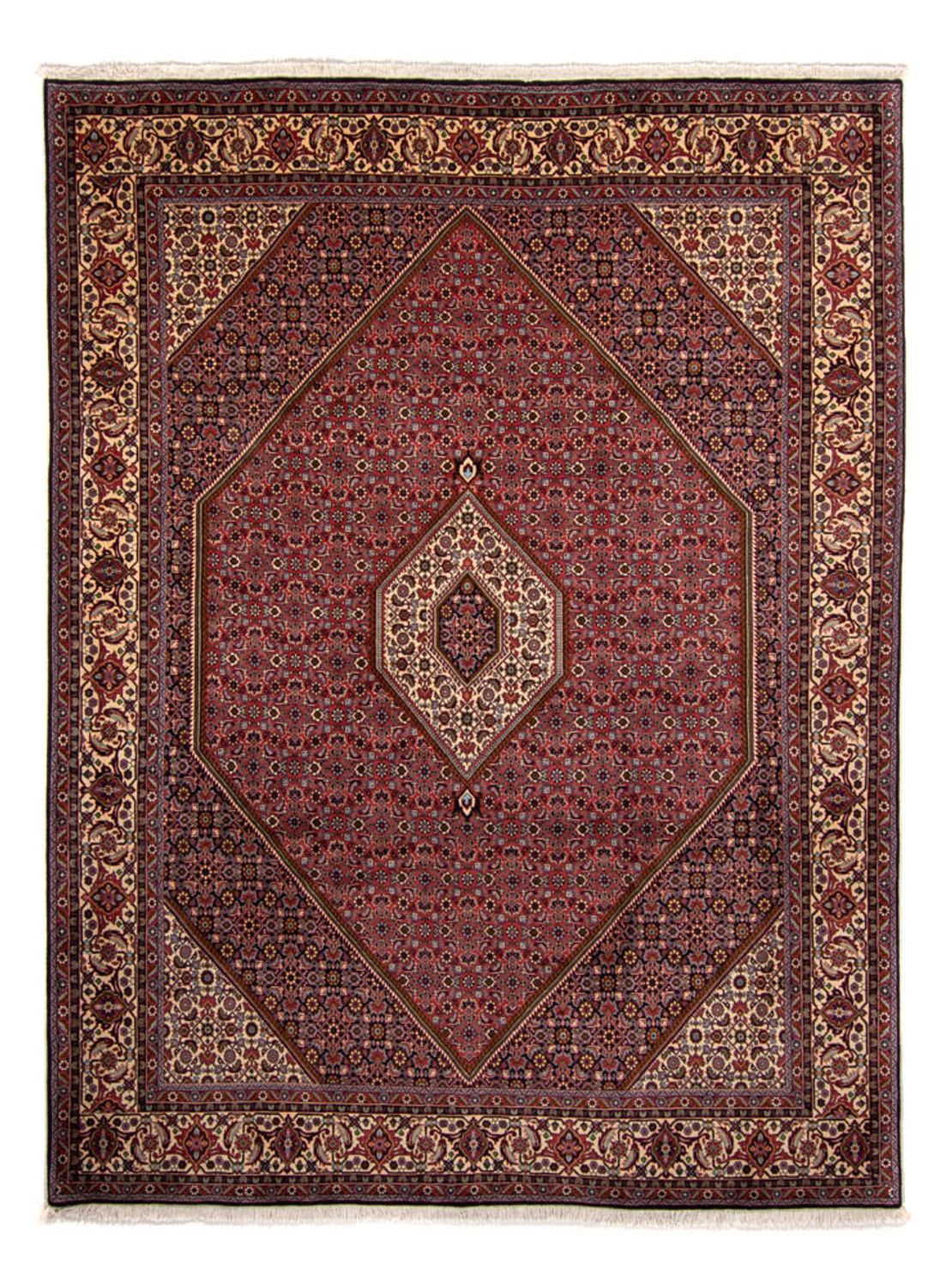 Alfombra persa - Bidjar - 338 x 250 cm - marrón