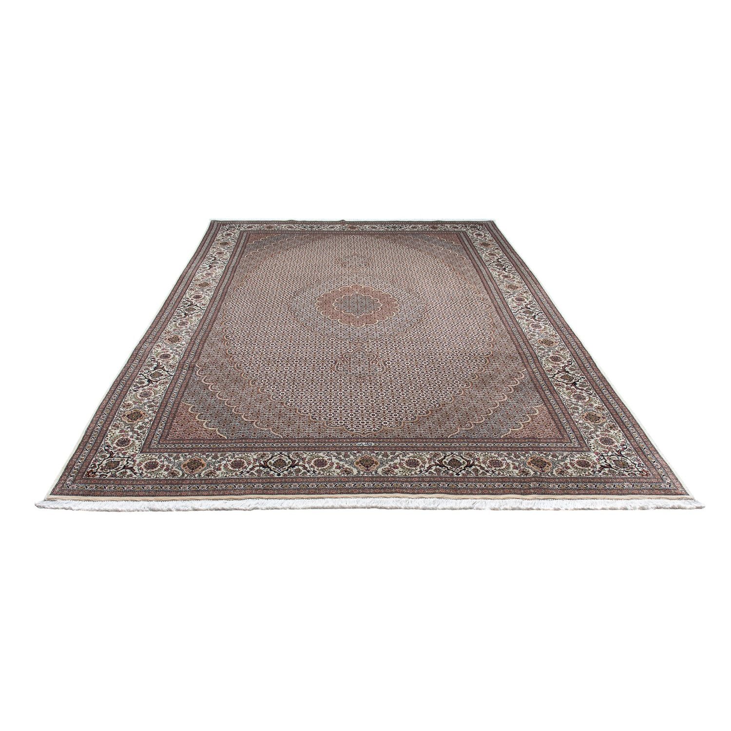 Alfombra persa - Tabriz - 305 x 202 cm - beige