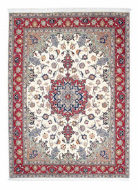 Alfombra Persa - Tabriz - Real - 206 x 154 cm - beige