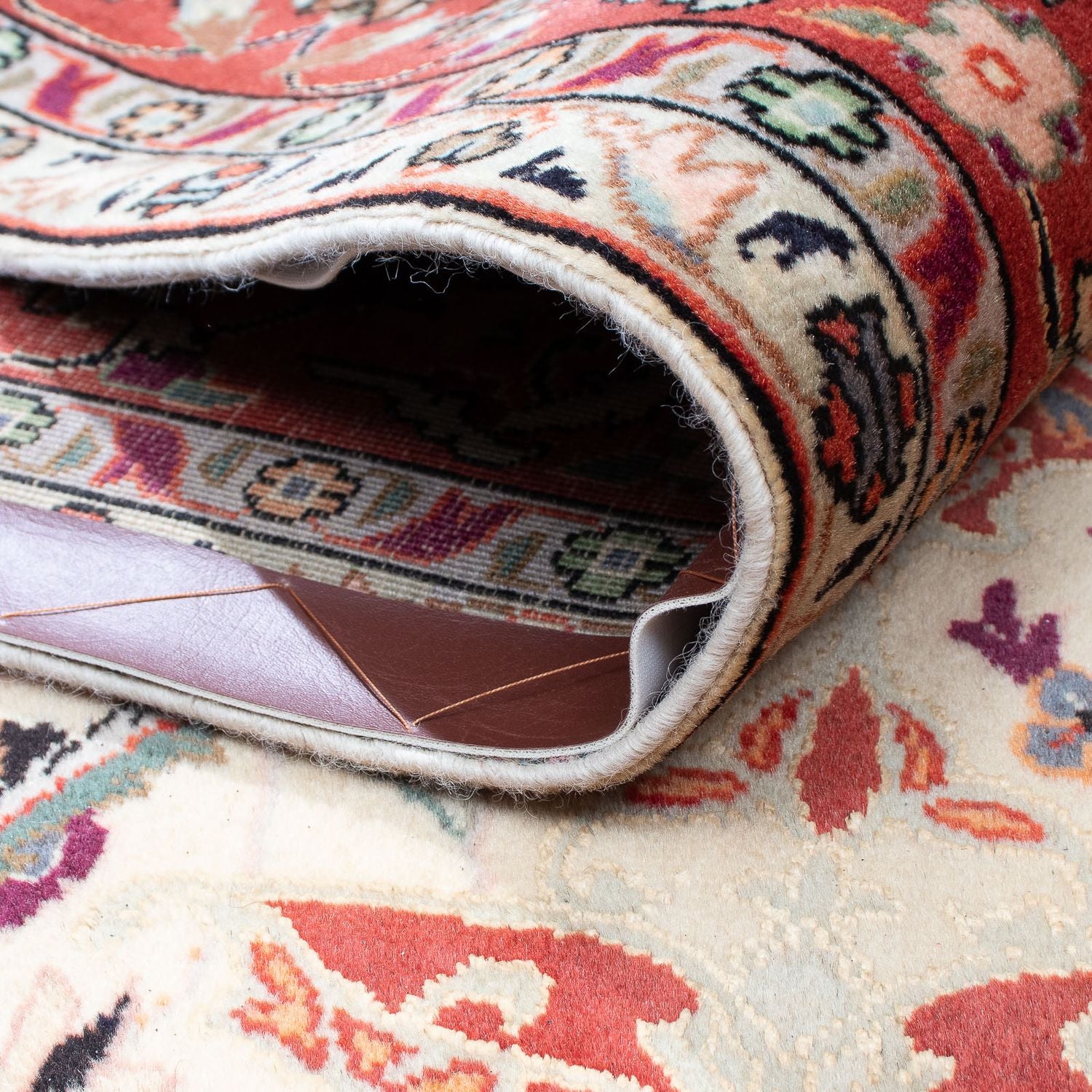 Alfombra Persa - Tabriz - Real - 295 x 203 cm - beige