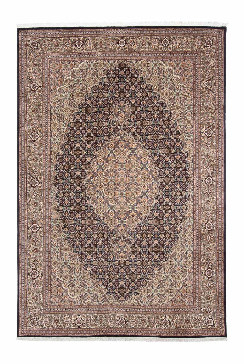 Alfombra persa - Tabriz - 302 x 200 cm - marrón