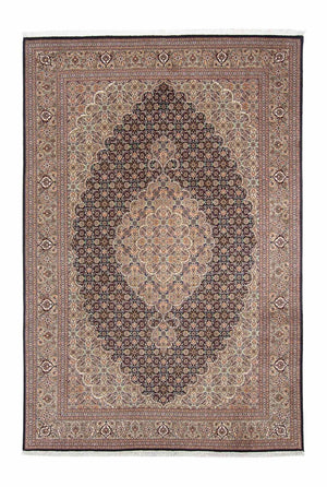 Alfombra persa - Tabriz - 302 x 200 cm - marrón