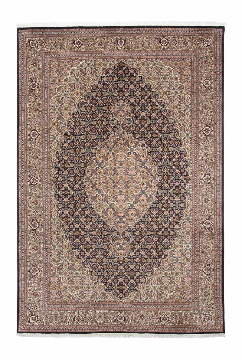 Alfombra persa - Tabriz - 302 x 200 cm - marrón