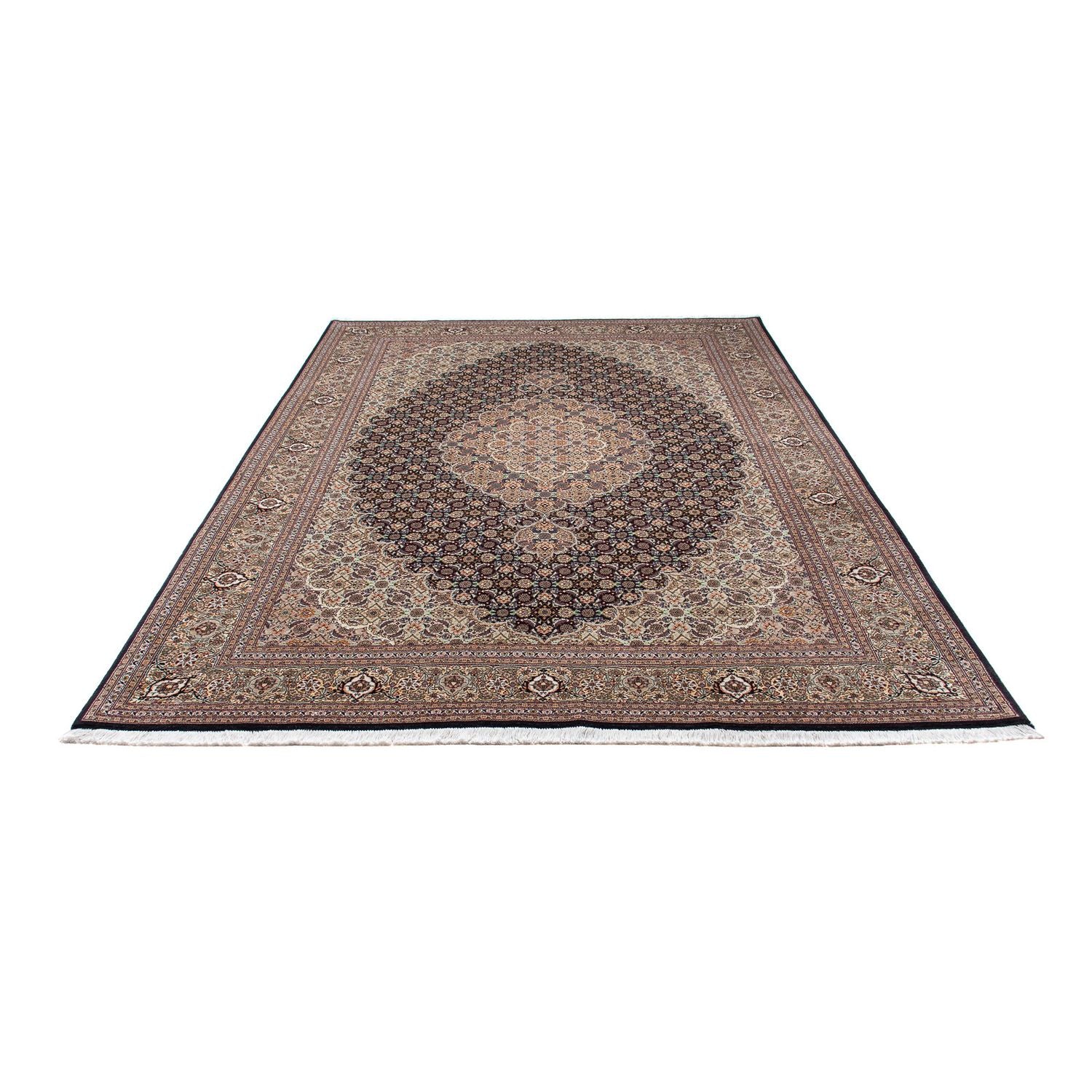 Alfombra persa - Tabriz - 302 x 200 cm - marrón