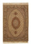 Alfombra Persa - Tabriz - Real - 154 x 106 cm - beige