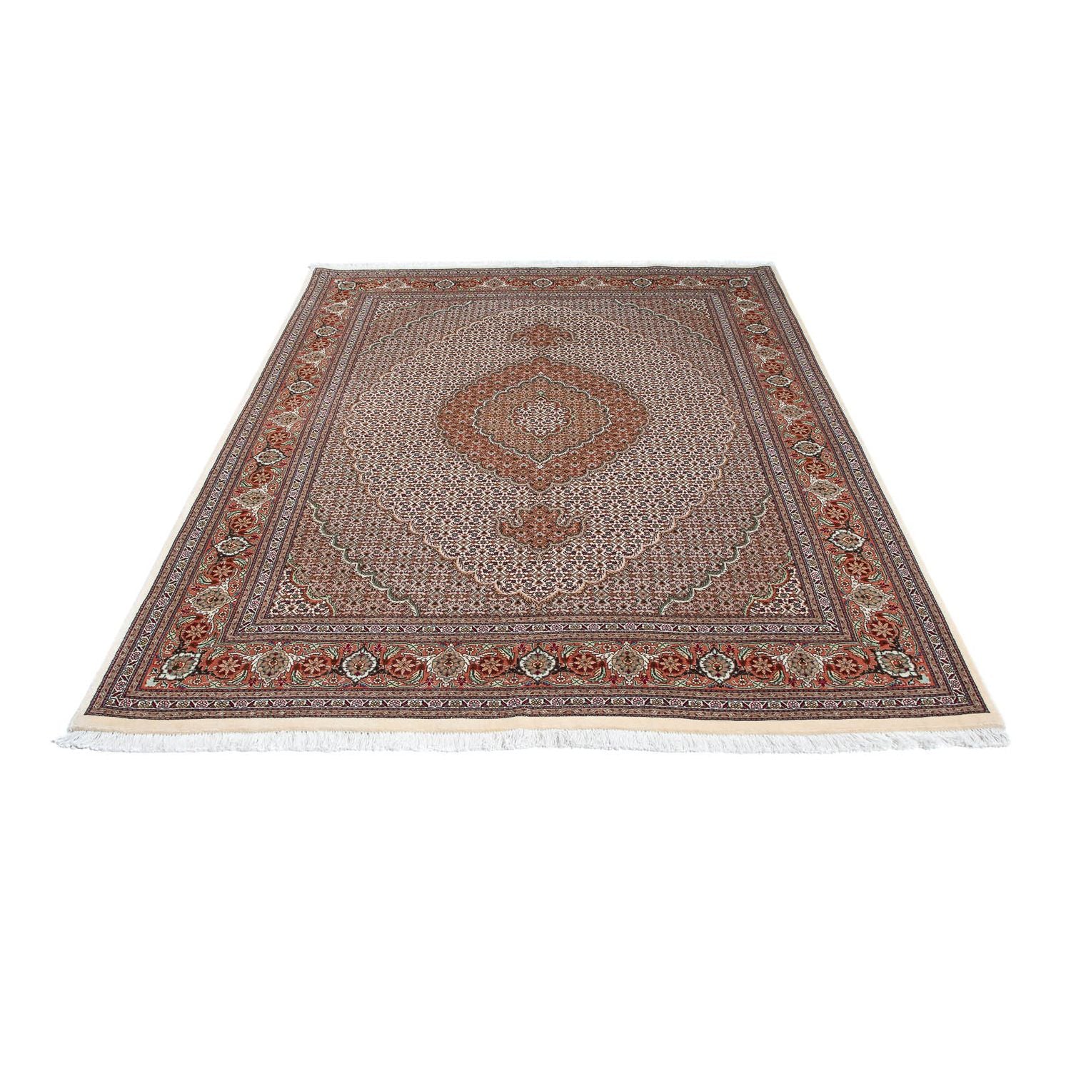 Alfombra persa - Tabriz - 203 x 153 cm - beige