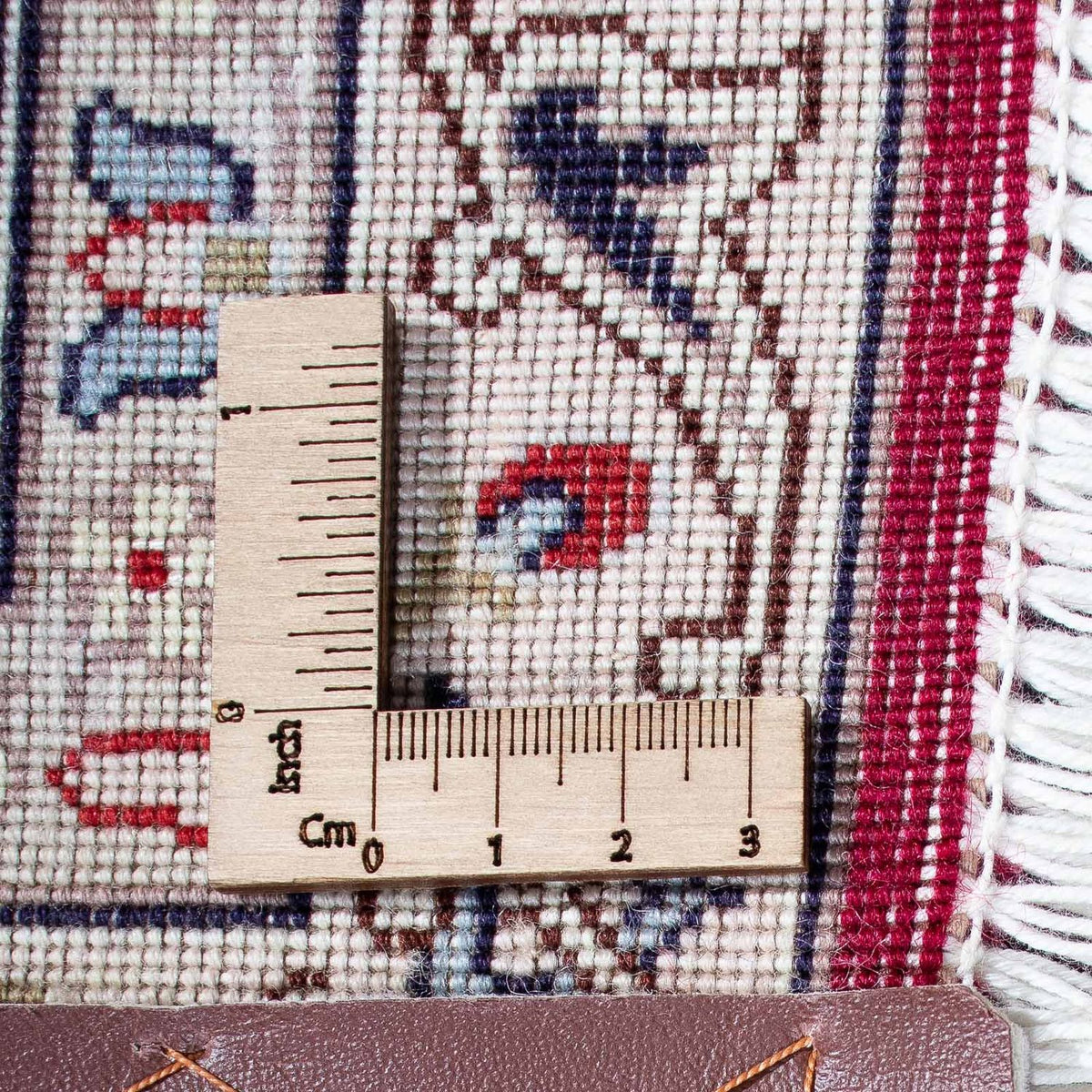 Alfombra Persa - Tabriz - Real - 207 x 155 cm - rojo oscuro