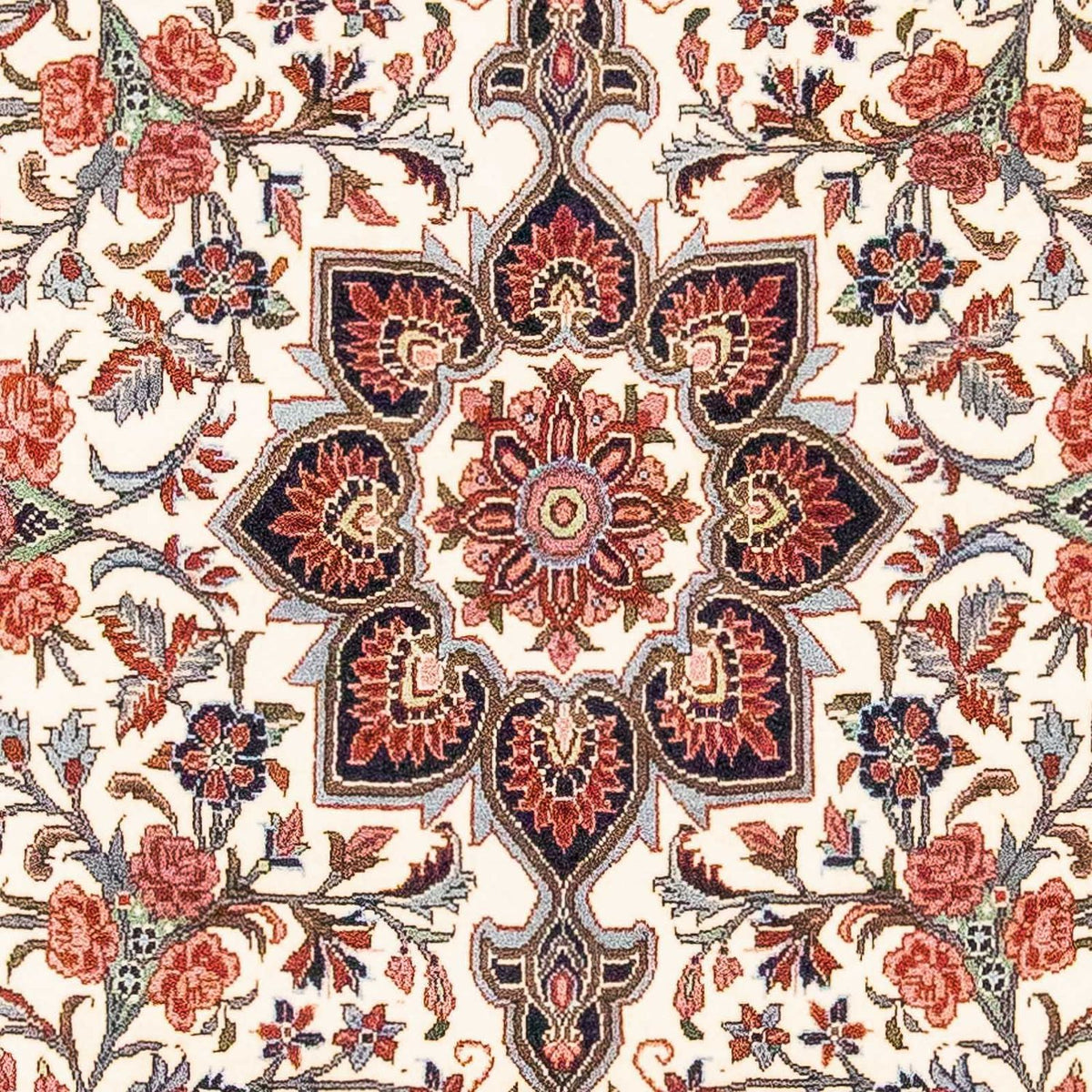 Alfombra persa - Bidjar - 157 x 112 cm - beige