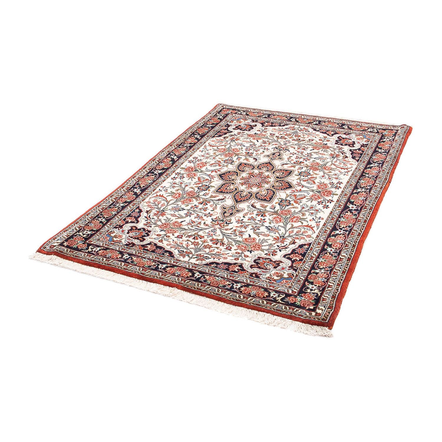 Alfombra persa - Bidjar - 157 x 112 cm - beige