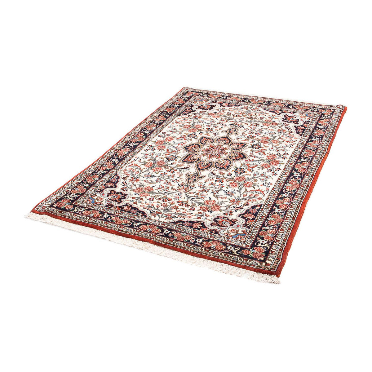 Alfombra persa - Bidjar - 157 x 112 cm - beige