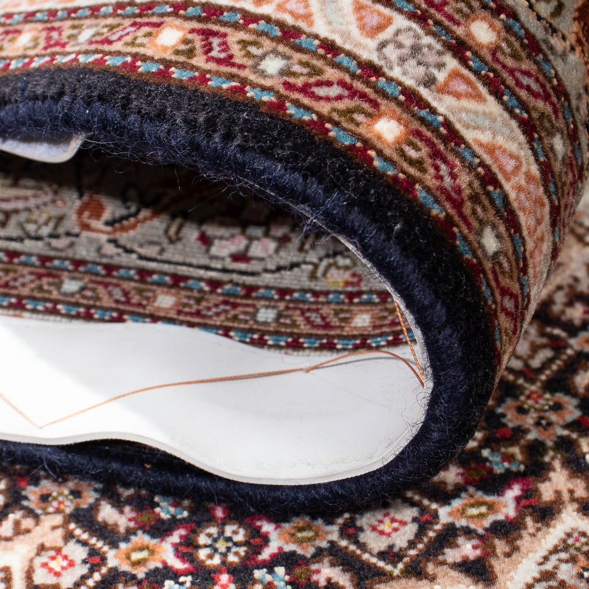 Alfombra persa - Tabriz - 187 x 150 cm - marrón claro