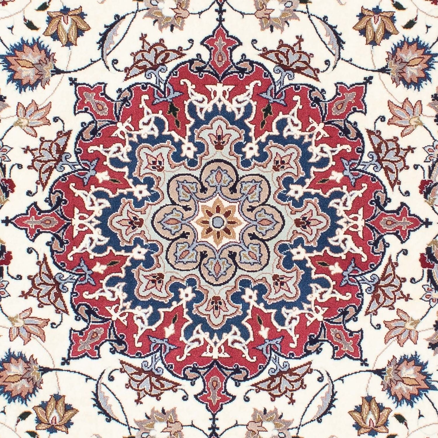 Alfombra Persa - Tabriz - Real - 208 x 152 cm - beige
