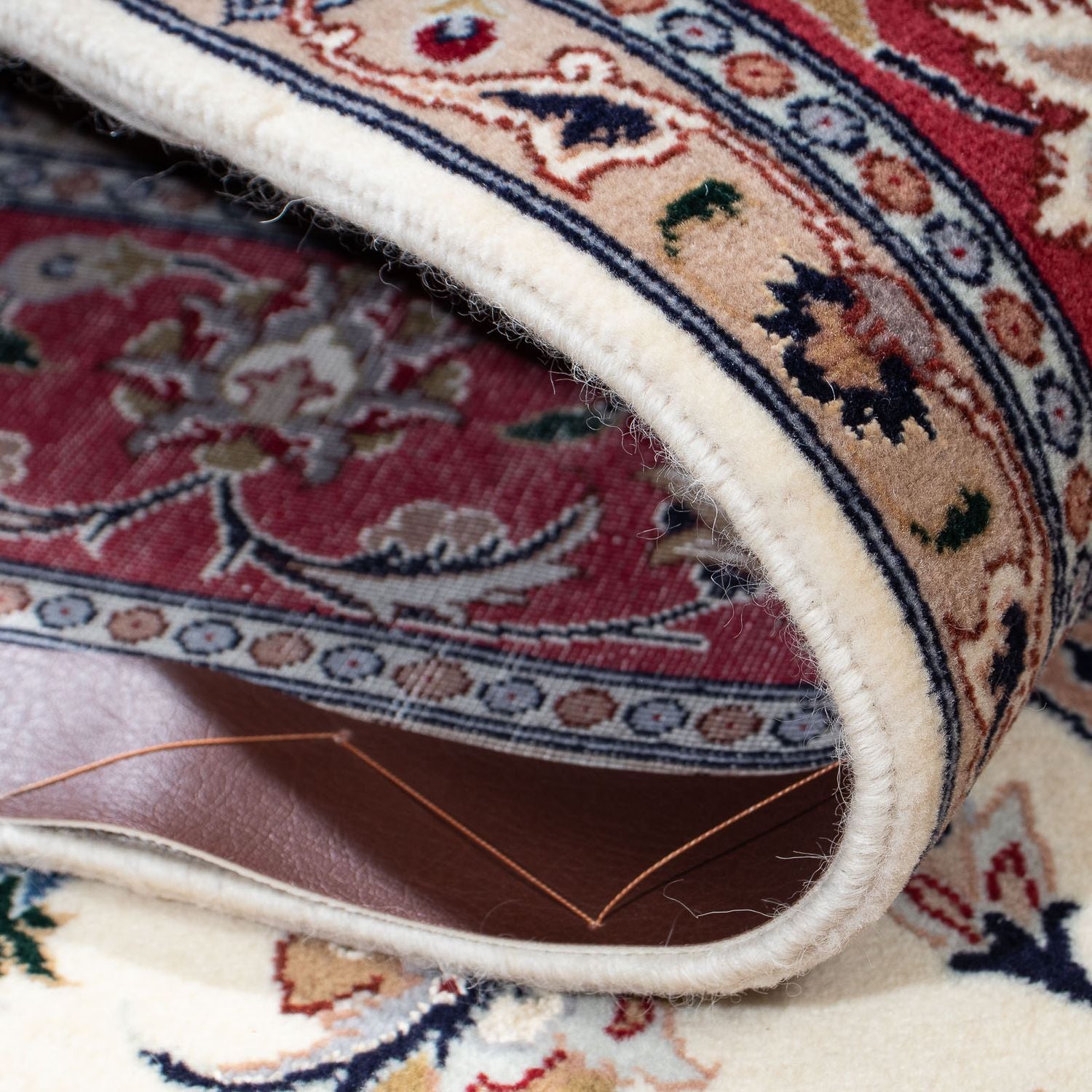 Alfombra Persa - Tabriz - Real - 208 x 152 cm - beige