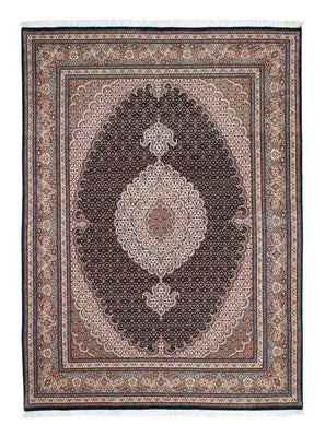Alfombra Persa - Tabriz - Real - 208 x 150 cm - marrón claro