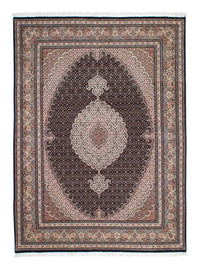 Alfombra Persa - Tabriz - Real - 208 x 150 cm - marrón claro