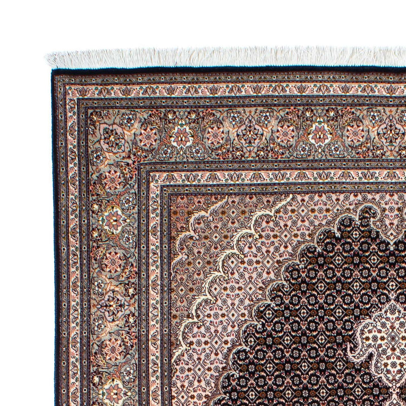 Alfombra Persa - Tabriz - Real - 208 x 150 cm - marrón claro