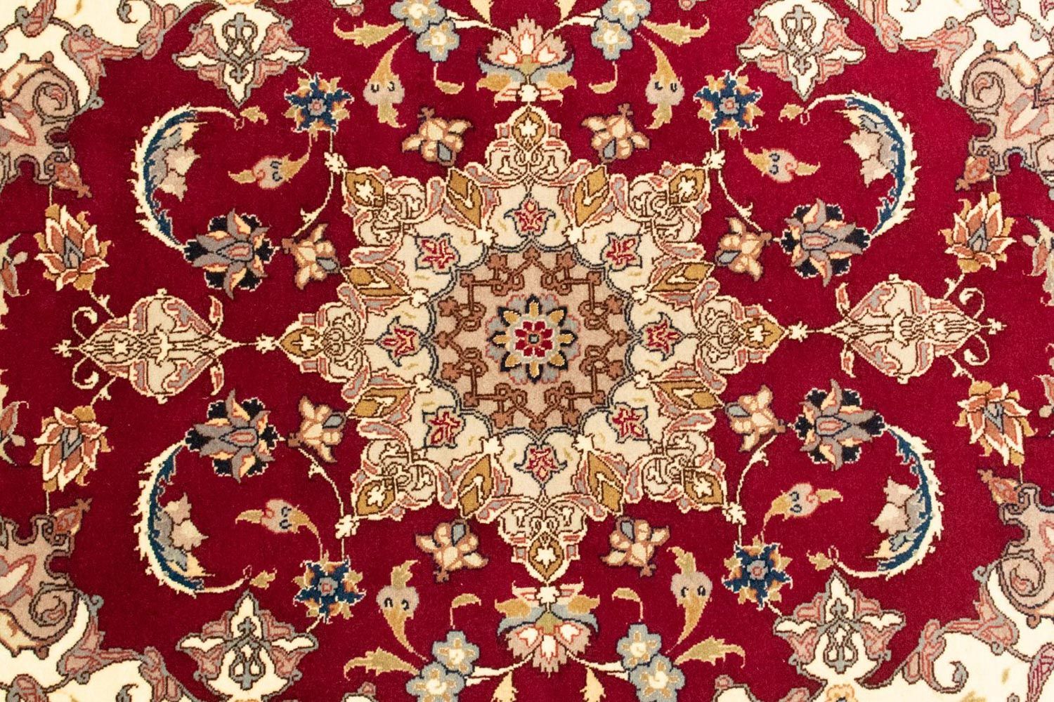 Alfombra Persa - Tabriz - Real - 150 x 100 cm - rojo