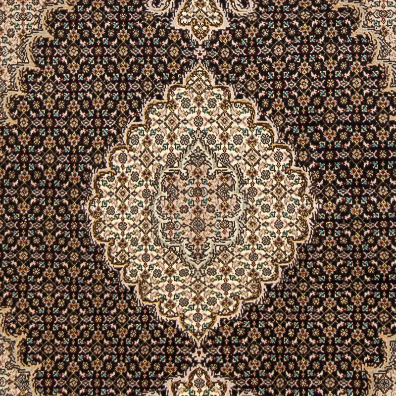 Alfombra Persa - Tabriz - Real - 148 x 100 cm - azul oscuro